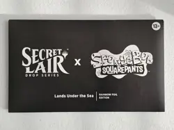 MTG Secret Lair x SpongeBob Squarepants: Lands Under The Sea (Foil) (Sealed) - Image 1
