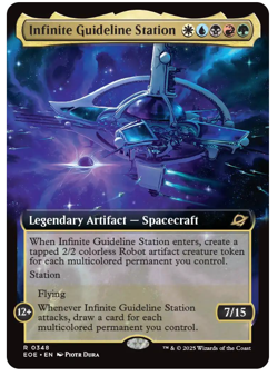 Infinite Guideline Station - Extended Art Edge of Eternities - Image 1