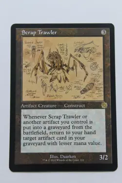 MTG Scrap Trawler x1- Schem-The Brothers' War Retro Artifacts-Pack Fresh - Image 1