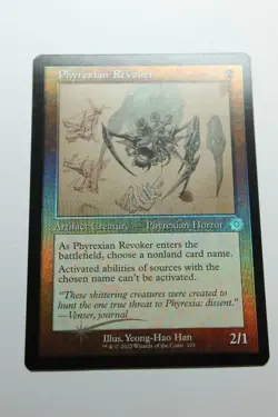 MTG Phyrexian Revoker x1-Foil Retro-The Brothers' War Retro Artifacts-Lightly Pl - Image 1