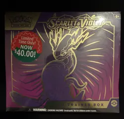 New Sealed Pokemon TCG - Scarlet & Violet Base Miraidon Elite Trainer Box ETB - Image 1
