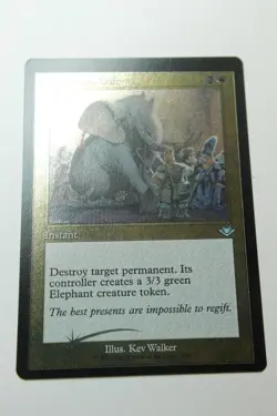 MTG Generous Gift x1-Foil Etched-Modern Horizons 1 Timeshifts-Lightly Played - Image 1