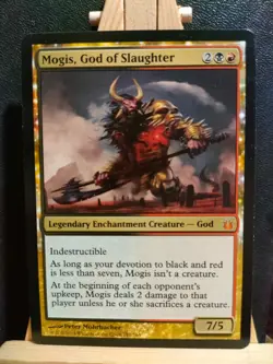 Mogis, God of Slaughter - Born of the Gods - Mythic - NM to LP (see pics) MTG - Image 1