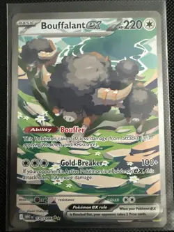Bouffalant EX 170/086 - White Flare Special Illustration Rare Pokemon TCG NM - Image 1