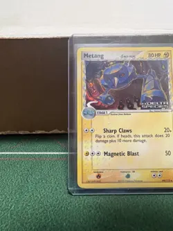 Pokemon TCG: Metang (Delta Species) #49/113 Delta Species Reverse Holo, LP - Image 5