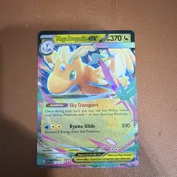 Pokemon Mega Dragonite EX 152/217 Holo Double Rare ASC Stage 2 HP 370 TCG Card - Image 1