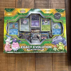 2017 POKEMON TCG XY LEGACY EVOLUTION PIN COLLECTION BOXED SET STEAM SIEGE - Image 1