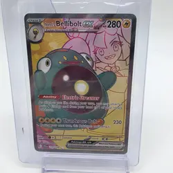 Iono's Bellibolt ex 172/159 Special Illustration Rare Temporal Forces Pokemon - Image 1