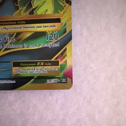 Pokemon M Venusaur EX Full Art Ultra Rare Holo Evolutions 100/108 Mega TCG - Image 2