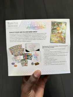 X1 Pokemon TCG Prismatic Evolutions ETB Brand New Sealed! - Image 3