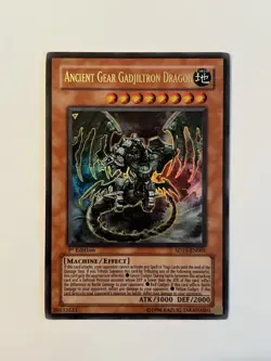Ancient Gear Gadjiltron Dragon SD10-EN001 Structure Deck: Machine Re-Volt 1st... - Image 1
