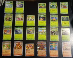 Pokemon Paradox Rift Near Complete Base Master Set (37-RH+6-C/U/R+14-EX Missing) - Image 1