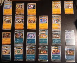 Pokemon Paradox Rift Near Complete Base Master Set (37-RH+6-C/U/R+14-EX Missing) - Image 5