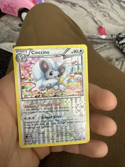 Pokemon TCG Lp condition Cinccino RC19/RC25 Holo Radiant Collection - Image 1