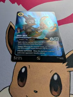 Daisy Duck Paranormal Investigator 24/P3 Foil Disney Lorcana Set Champ Top 8 - Image 4