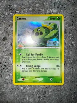 Pokemon TCG Cards Cacnea 47/100 Crystal Guardians Reverse Holo LP - Image 3