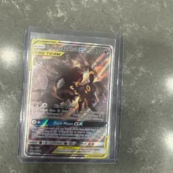 Umbreon&Darkrai GX Promo Holo Card SM241 Tag Team, Near Mint Condition, English - Image 1