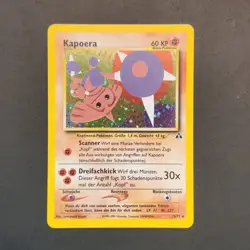 Pokemon TCG Karte Kapoera 3/75 Neo Discovery Holo Rare WOTC 1999 - Image 2