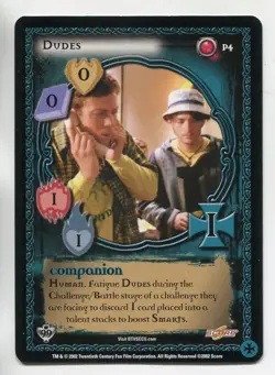 Buffy The Vampire Slayer CCG Limited Class Of 99 Promo Card P4 - Image 1