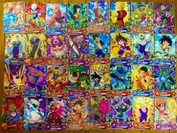 Dragon Ball Heroes Japanese Card Lot x32 | 1 Star | Common Cards | Used - Image 1