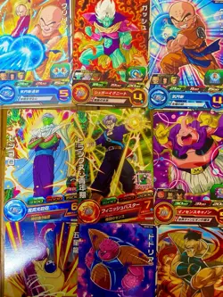 Dragon Ball Heroes Japanese Card Lot x32 | 1 Star | Common Cards | Used - Image 2