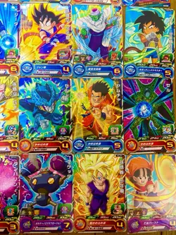 Dragon Ball Heroes Japanese Card Lot x32 | 1 Star | Common Cards | Used - Image 5
