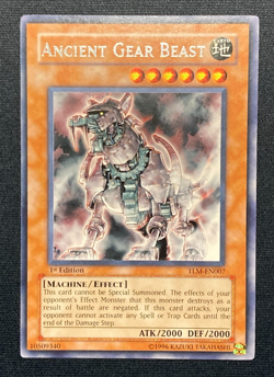 Ancient Gear Beast 1st Edition Rare Yu-Gi-Oh! TLM-EN007 Lightly Played LP - Image 1