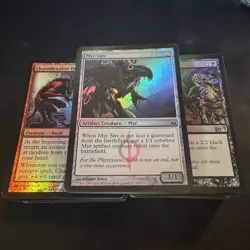 200+ Magic the Gathering MTG card lot with FOILS/RARES/COMMONS - Image 1