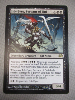 2012 MTG Magic The Gathering INK-EYES, SERVANT OF ONI 33/156 - NM-M - Image 1
