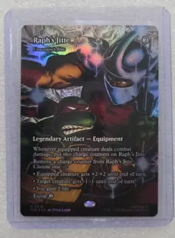 Raph's Jitte - Umezawa's Jitte - Foil - Borderless Teenage Mutant Ninja Turtles - Image 1