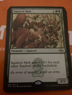 MTG - Squirrel Mob - Modern Horizons 2 Regular Rare Green - Image 1