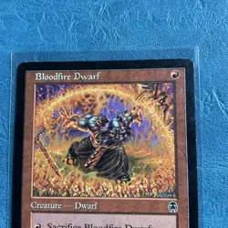 Bloodfire Dwarf Apocalypse Regular LP MTG - Image 3