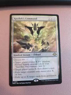 Kozilek's Command Modern Horizons 3 Regular - Image 1