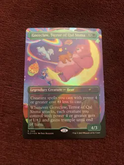 Goreclaw, Terror of Qal Sisma Secret Lair Drop Foil 1229 NM+ Unplayed MTG Magic - Image 1