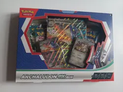 Pokemon Scarlet & Violet Archaludon EX Box 4 Booster Packs & 3 Promos NEW SEALED - Image 1