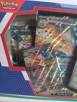 Pokemon Scarlet & Violet Archaludon EX Box 4 Booster Packs & 3 Promos NEW SEALED - Image 2