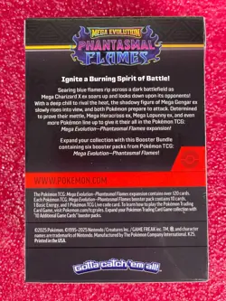 Pokemon Phantasmal Flames (PFL) Booster Bundle (ME2) Factory Sealed - Image 3