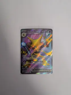 Alakazam ex Pokemon TCG SV Paldean Fates (PAF) Ultra Rare Holo NM/M - Image 2