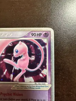 Mew EX 100/110 Pokemon TCG EX Holon Phantoms DMG - Image 3