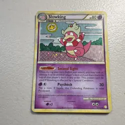 Pokemon Slowking 12/123 Heartgold & Soulsilver Holo Rare 2010 - Image 1