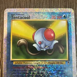 Pokemon Tentacool Legendary Collection 96/110 Reverse Holo HP - Image 3