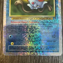 Pokemon Tentacool Legendary Collection 96/110 Reverse Holo HP - Image 4