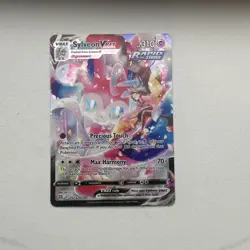 Pokemon Sylveon VMAX Full Art Holo Rapid Strike Ultra Rare TG15/TG30 310 HP - Image 1