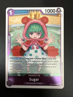 One Piece CCG TCG Sugar OP10-065 Foil R - Image 1