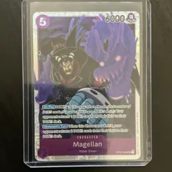 Magellan OP02-085 Character One Piece 6000 Power 5 Cost Paramount War SR Foil - Image 1