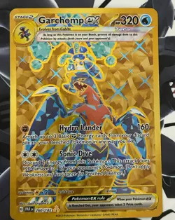 Pokemon TCG Garchomp EX Hyper Rare Card 260/182 Paradox Rift - Image 3