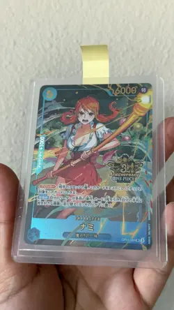 Nami OP11-054 SEC ONE PIECE Card Game 3rd ANNIVERSARY SET 2025 Japanese TCG MINT - Image 1