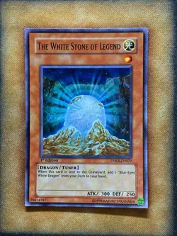 Yugioh The White Stone Of Legend DPKB-EN022 Super Rare 1st Ed NM - Image 1