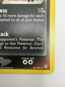 Dark Magcargo 38/109 EX Team Rocket Returns Regular Uncommon Pokemon Card - Image 5