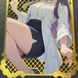 Goddess Story Gold METAL Card - Serial Number #071/100! Frieren **READ** - Image 3